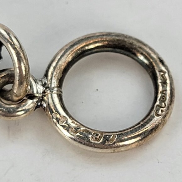 TC 20 Mexico Sterling Silver 925 Jade and Malachite Necklace 16 in Toggle Clasp - Picture 9 of 11